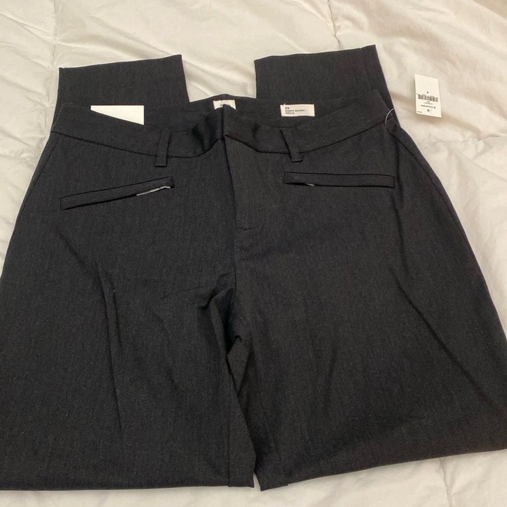 Gap Charcoal gray Curvy Skinny Ankle Pant NWT 8